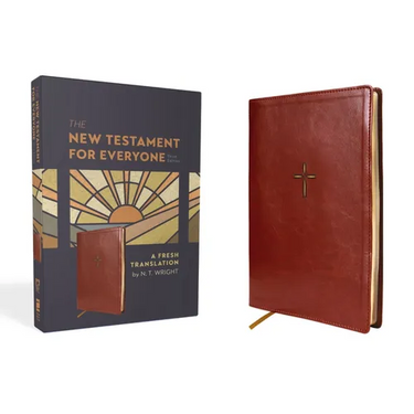 The New Testament for Everyone, Third Edition, Leathersoft, Brown: A Fresh Translation