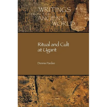 Ritual and Cult at Ugarit