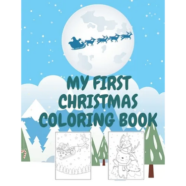 My First Christmas Coloring Book