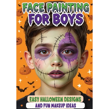 Face Painting for Boys - Easy Halloween Designs and Fun Makeup Ideas: Step-by-Step Guide to Creative Face Art for Kids and Teens - Perfect for Parties