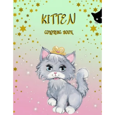 Kitten Coloring Book: Activity Book for Kids