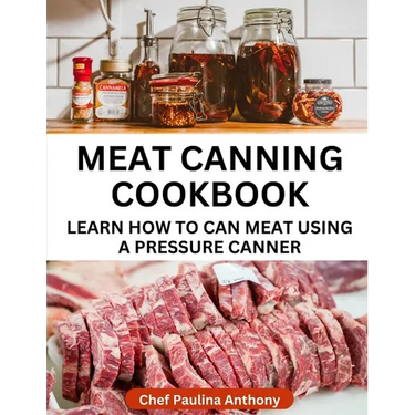 Meat Canning Cookbook Using Pressure Canning Method: Learn How To Preserve Meat Using A Meat Canning Pressure Cooker