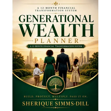 Generational Wealth Planner: A 12 Month Financial Transformation System
