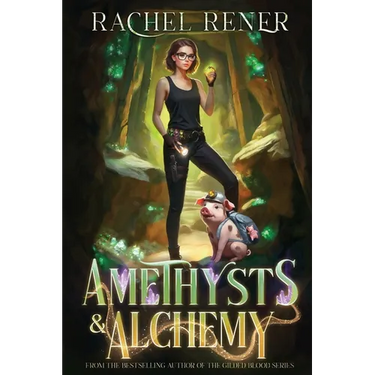 Amethysts & Alchemy: A Neurospicy, Rivals-to-lovers Cozy Romantic Fantasy
