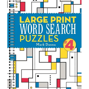 Large Print Word Search Puzzles 4