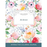 Adult Coloring Journal: Al-Anon (Floral Illustrations, La Fleur)