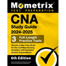 CNA Study Guide 2024-2025 - 3 Full-Length Practice Tests, Secrets Exam Prep Book for the Certified Nursing Assistant with Detailed Answer Explanations