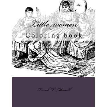 Little women: Coloring book