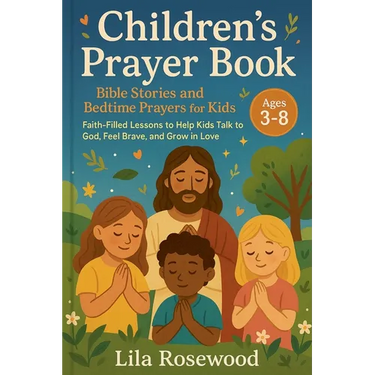Children's Prayer Book: Bible Stories and Bedtime Prayers for Kids: Faith-Filled Lessons to Help Kids Talk to God, Feel Brave, and Grow in Love