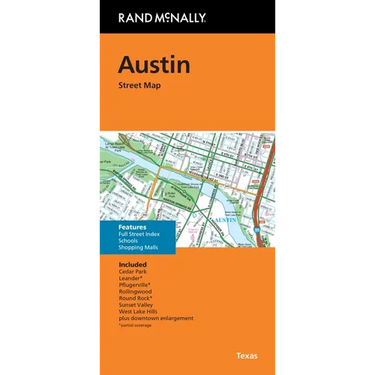 Rand McNally Folded Map: Austin Street Map