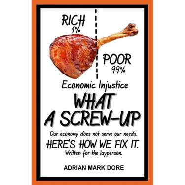 Economic Injustice - What A Screw-Up: How you can help get the economy to work for the majority.