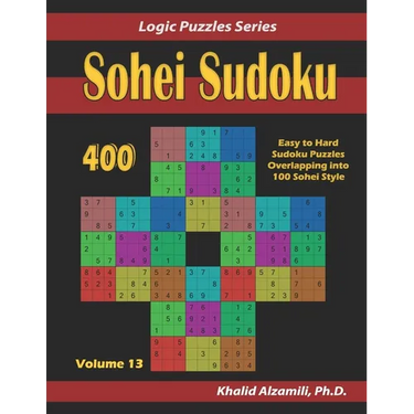Sohei Sudoku: 400 Easy to Hard Sudoku Puzzles Overlapping into 100 Sohei Style