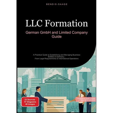 LLC Formation: German GmbH and Limited Company Guide: A Practical Guide to Establishing and Managing Business Entities in Germany - From Legal Require