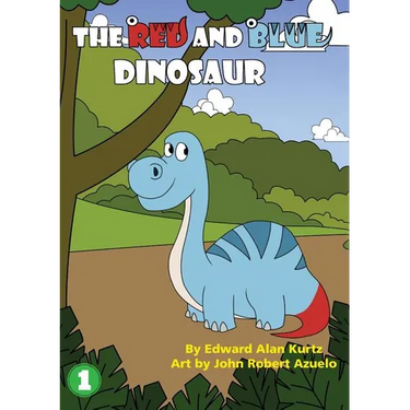 The Red And Blue Dinosaur
