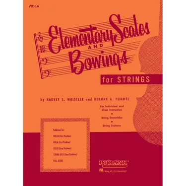 Elementary Scales and Bowings - Viola: (First Position)
