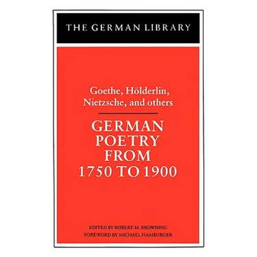 German Poetry from 1750 to 1900