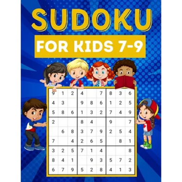 Sudoku for kids 7-9: 200 Sudoku puzzles for kids ages 7-9 with instructions and answers - Large size