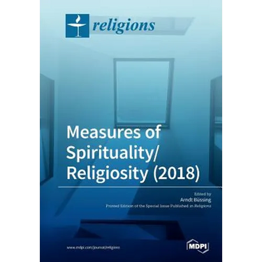 Measures of Spirituality/Religiosity (2018)