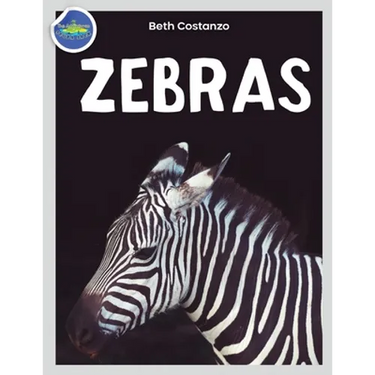 Zebra Activity Workbook ages 4-8
