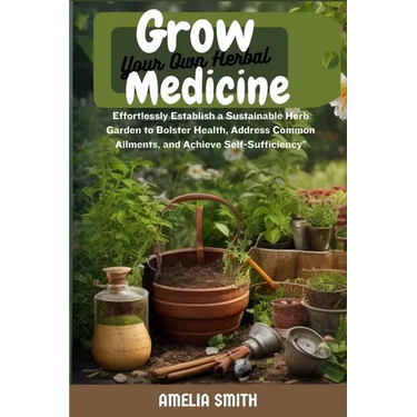 Grow Your Own Herbal Medicine: Establish a Sustainable Herb Garden to Bolster Health, Remedy Common Ailments, and Achieve Self- Sufficiency