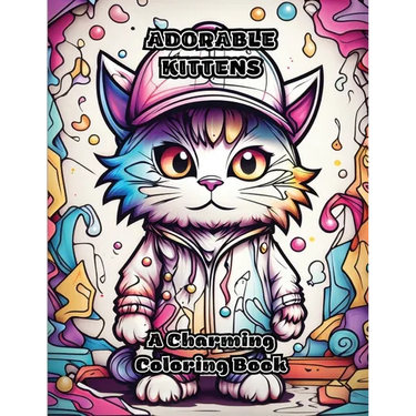 Adorable Kittens: A Charming Coloring Book