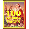 Christmas Coloring Book - 100 Coloring Pages for Kids