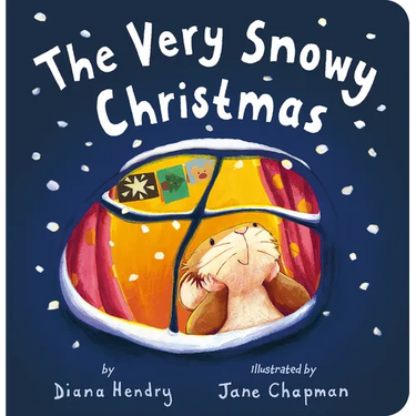 The Very Snowy Christmas: A Sparkly Christmas Board Book for Kids and Toddlers