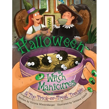 Halloween Witch Manicures & The Trick-or-Treat Trouble