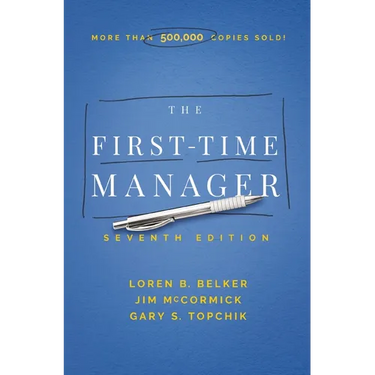 The First-Time Manager