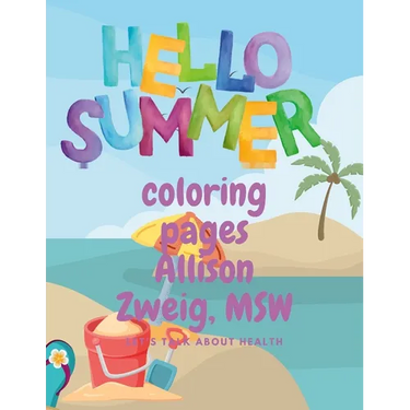 Summer fun--coloring pages