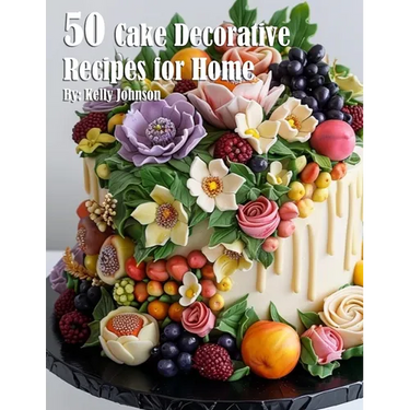 50 Cake Decorative Recipes for Home