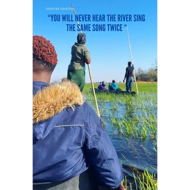You Will Never Hear The River Sing The Same Song Twice