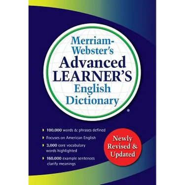 Merriam-Webster's Advanced Learner's English Dictionary