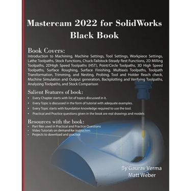 Mastercam 2022 for SolidWorks Black Book