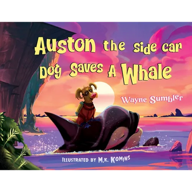 Auston the Side Car Dog Saves a Whale
