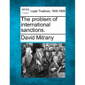 The problem of international sanctions.