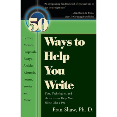 50 Ways to Help You Write