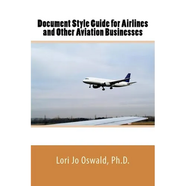 Document Style Guide for Airlines and Other Aviation Businesses