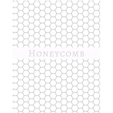 Honeycomb: Hex paper (or honeycomb paper), This large hexagons measure .5" per side.100 pages, 8.5 x 11.GET YOUR GAME ON: -)