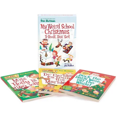 My Weird School Christmas 3-Book Box Set: Miss Holly Is Too Jolly!, Dr. Carbles Is Losing His Marbles!, Deck the Halls, We're Off the Walls! a Christm