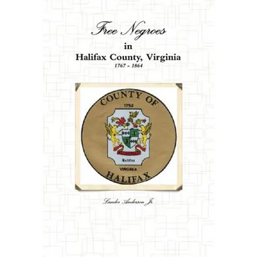 Free Negroes in Halifax Virginia