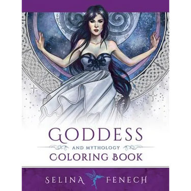 Goddess and Mythology Coloring Book