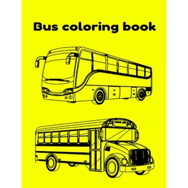 Bus coloring book
