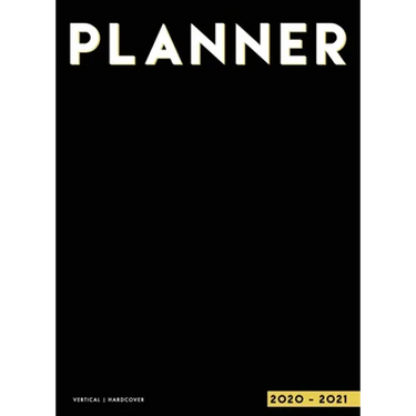 Planner 2020-2021 Weekly and Monthly Hardcover: 18 Month Weekly, Monthly & Yearly Planner 2020 2021 Large Format 8.25 x 10.75 July 2020 - December 202