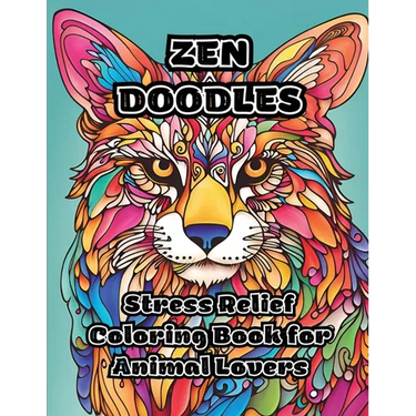 Zen Doodles: Stress Relief Coloring Book for Animal Lovers