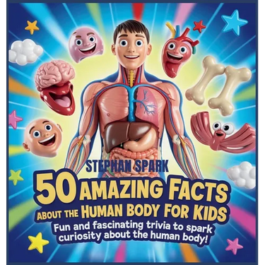 50 Amazing Facts About Human Body for Kids: Fun and Fascinating Trivia to Spark Curiosity About human body!