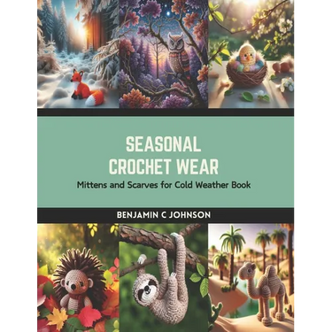 Seasonal Crochet Wear: Mittens and Scarves for Cold Weather Book