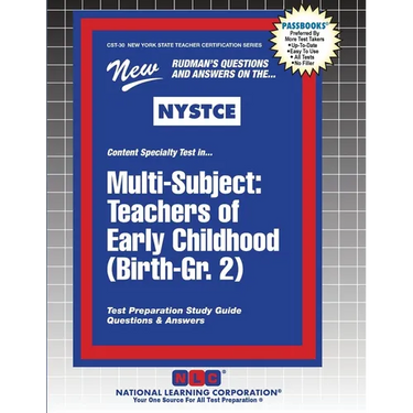 Multi-Subject: Teachers of Early Childhood (Birth-Gr. 2)