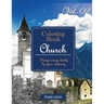 Christian Church: Gray Scale Photo Adult Coloring Book, Mind Relaxation Stress Relief Coloring Book Vol2: Series of coloring book for ad