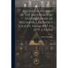 A Concise History of the Independent United Order of Mechanics Friendly Society, From 1847 to 1879, a Paper